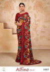 Alfino Vol 1 By Shubh Shree Printed Chiffon Sarees Wholesale Shop In Surat